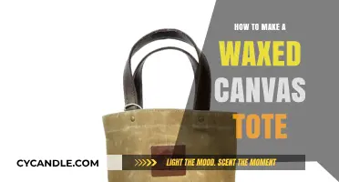 Crafting a Durable Waxed Canvas Tote: A Step-by-Step Guide