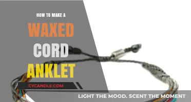 DIY Waxed Cord Anklet: Simple Steps for Summer Style