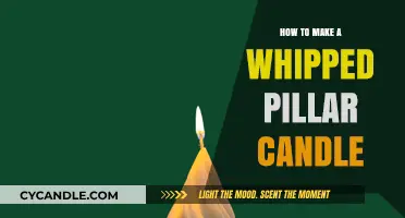 Crafting Whipped Pillar Candles: A Step-by-Step DIY Guide