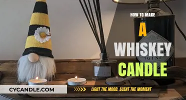 Crafting a Cozy Whiskey Scented Candle: DIY Guide for Beginners