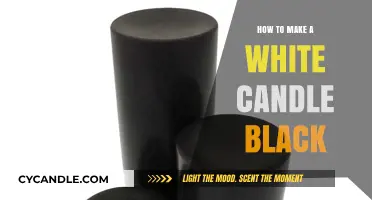 Transforming White Candles: Simple Techniques to Create Striking Black Candles