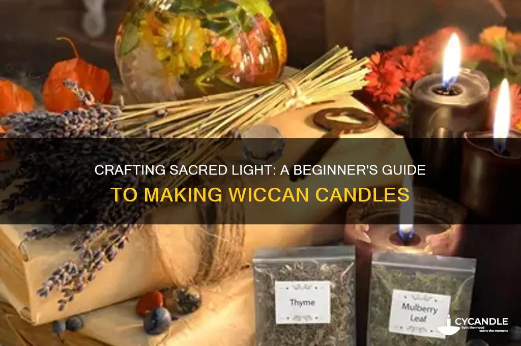 how to make a wiccan candle
