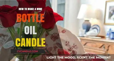 Crafting a Cozy Wine Bottle Oil Candle: Simple DIY Guide