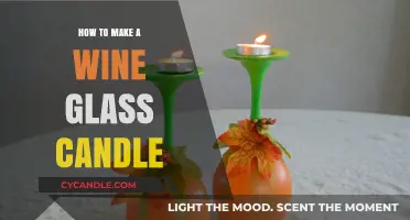 Crafting Elegance: DIY Wine Glass Candle Making Guide