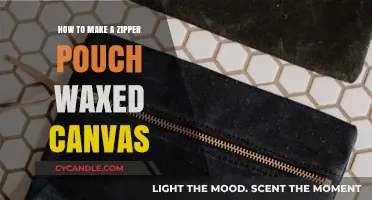 Crafting a Durable Waxed Canvas Zipper Pouch: Step-by-Step Guide