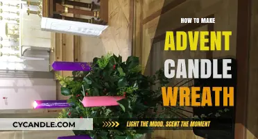 Crafting a Festive Advent Candle Wreath: Step-by-Step Guide