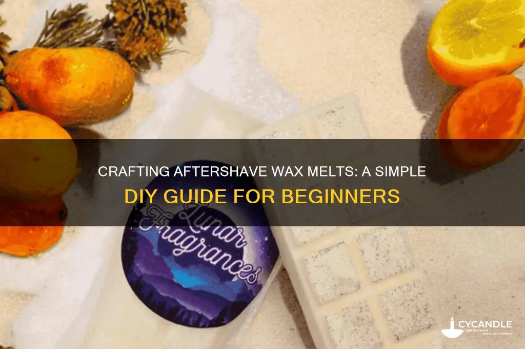 how to make aftershave wax melts