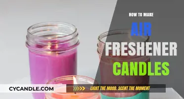 Crafting Aromatic Air Freshener Candles: A Simple DIY Guide