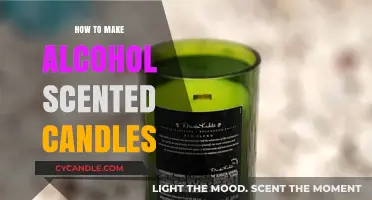 Crafting Alcohol-Scented Candles: A Step-by-Step DIY Guide