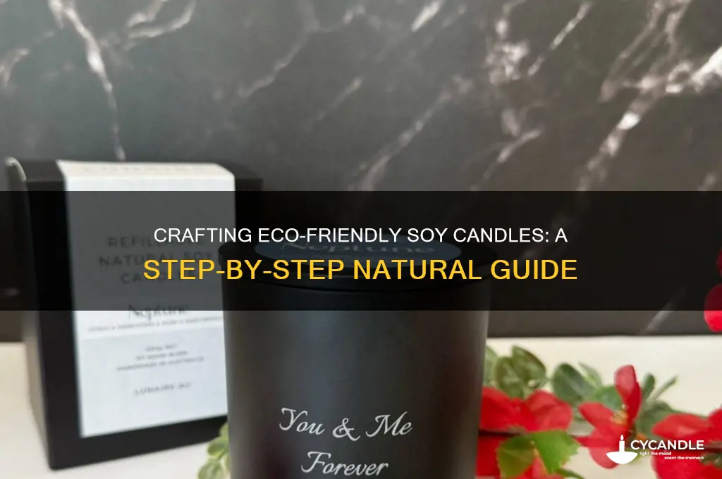 how to make all natural soy candles