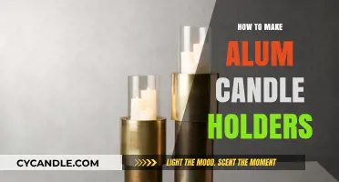 Crafting Elegant Alum Crystal Candle Holders: A Step-by-Step Guide