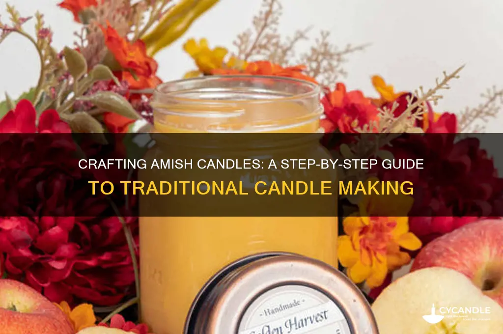 how to make amish candles