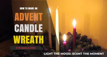 Crafting a Festive Advent Candle Wreath: Step-by-Step Guide