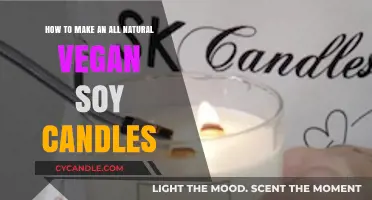 Crafting Eco-Friendly Vegan Soy Candles with All-Natural Ingredients