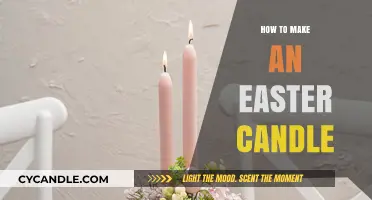 Crafting a Beautiful Easter Candle: A Step-by-Step DIY Guide