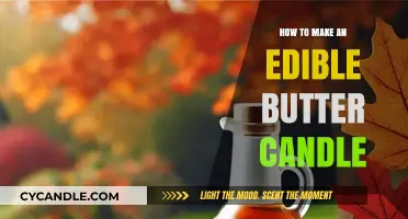 Crafting a Cozy, Edible Butter Candle for Your Next Dinner Party