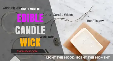 Crafting Edible Candle Wicks: A Creative DIY Guide for Foodies