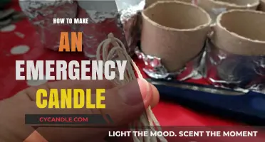 DIY Emergency Candle: Quick, Easy, and Lifesaving Survival Hack