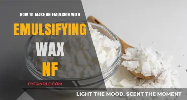 Mastering Emulsions: A Step-by-Step Guide Using Emulsifying Wax NF