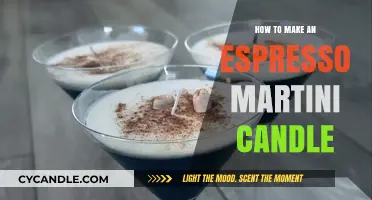 Crafting Espresso Martini Scented Candles: A DIY Guide for Coffee Lovers