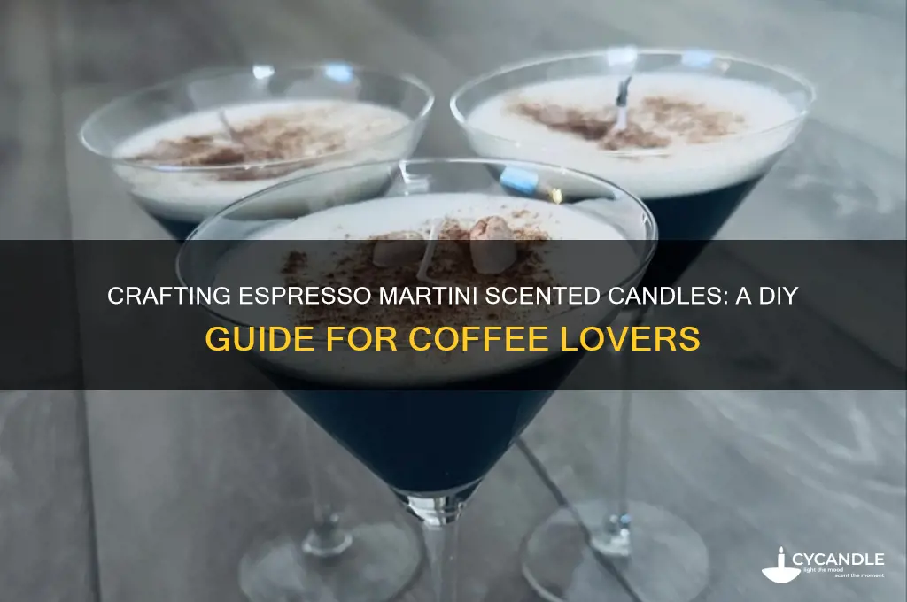 how to make an espresso martini candle
