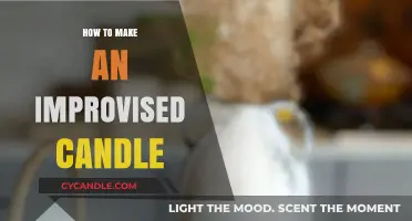 Quick DIY: Crafting an Improvised Candle in Emergency Situations