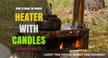 DIY Indoor Candle Heater: Stay Warm with Simple Household Items