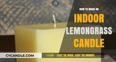 Crafting Aromatic Bliss: DIY Indoor Lemongrass Candle Making Guide