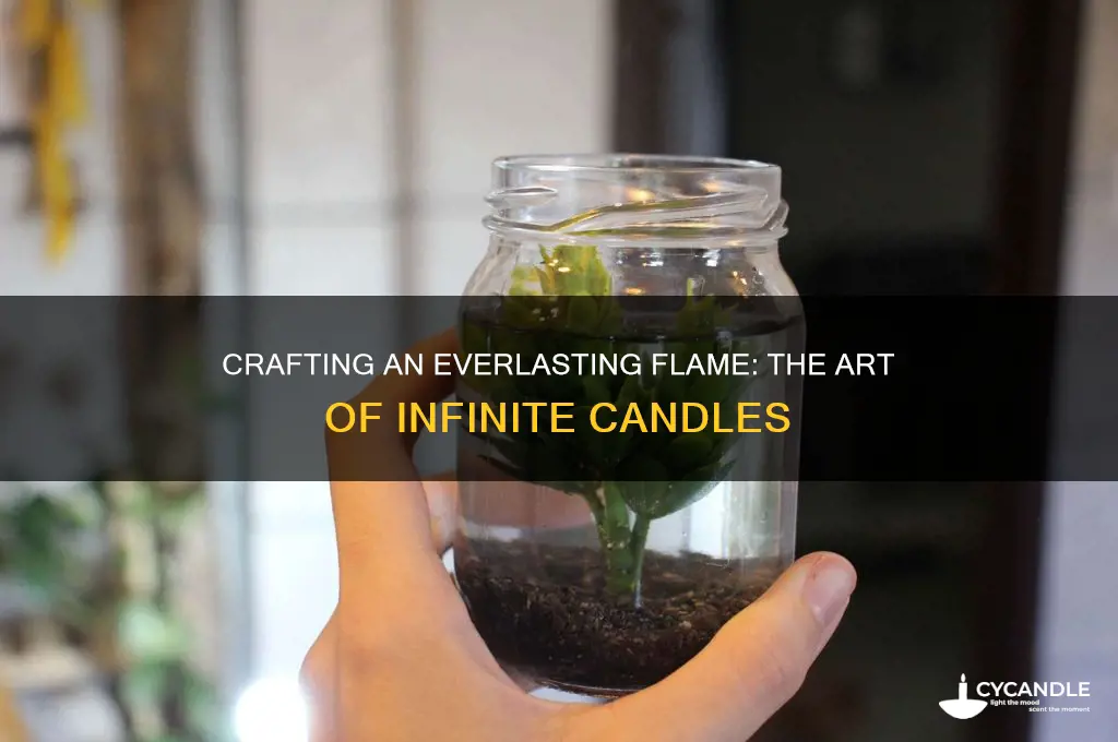 how to make an infinite candle
