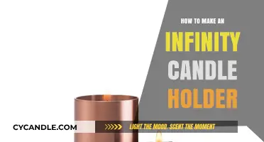 Crafting Elegance: DIY Infinity Candle Holder Step-by-Step Guide