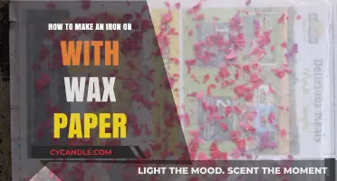 DIY Iron-On Transfers: Easy Wax Paper Method for Custom Designs