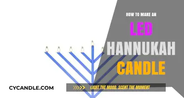 Crafting a Glowing LED Hanukkah Candle: A Step-by-Step Guide