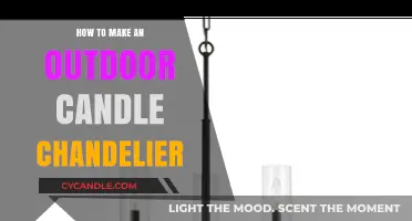 Crafting a Stunning Outdoor Candle Chandelier: DIY Guide