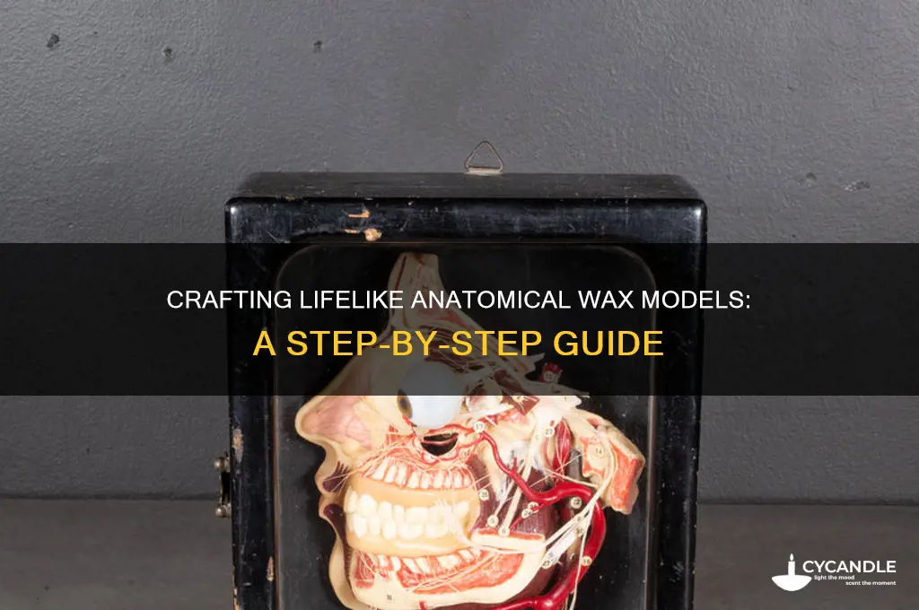 how to make anatomical wax models