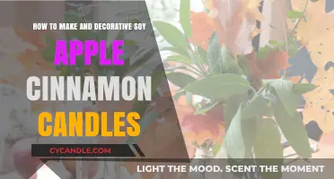 Crafting Soy Apple Cinnamon Candles: Easy DIY Decor Ideas