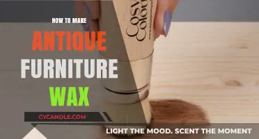 Crafting Antique Furniture Wax: A Step-by-Step DIY Guide