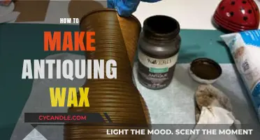 Crafting Antiquing Wax: A DIY Guide to Vintage Finishes