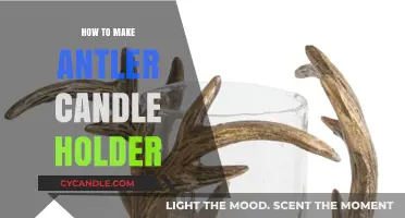 Crafting Rustic Elegance: DIY Antler Candle Holder Guide