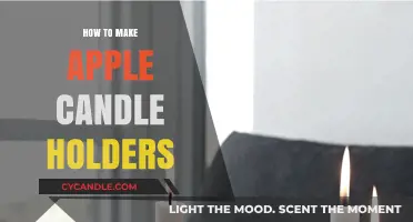 Crafting Cozy Apple Candle Holders: A Simple DIY Guide