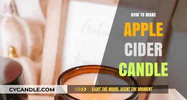 Crafting Cozy Apple Cider Candles: A DIY Aromatic Guide