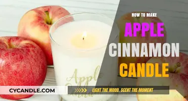Crafting Warmth: DIY Apple Cinnamon Candle Making Guide