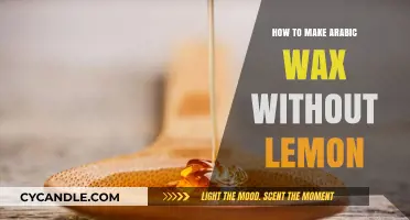 Crafting Arabic Wax: A Lemon-Free Recipe for Smooth Skin