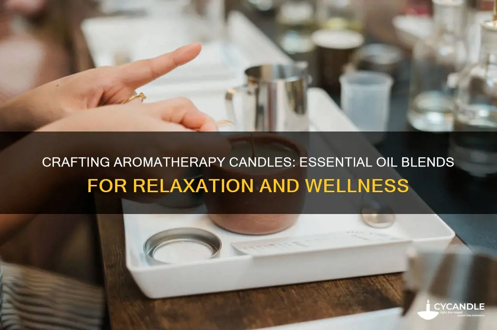 how to make aromatherapy candles with essential oils