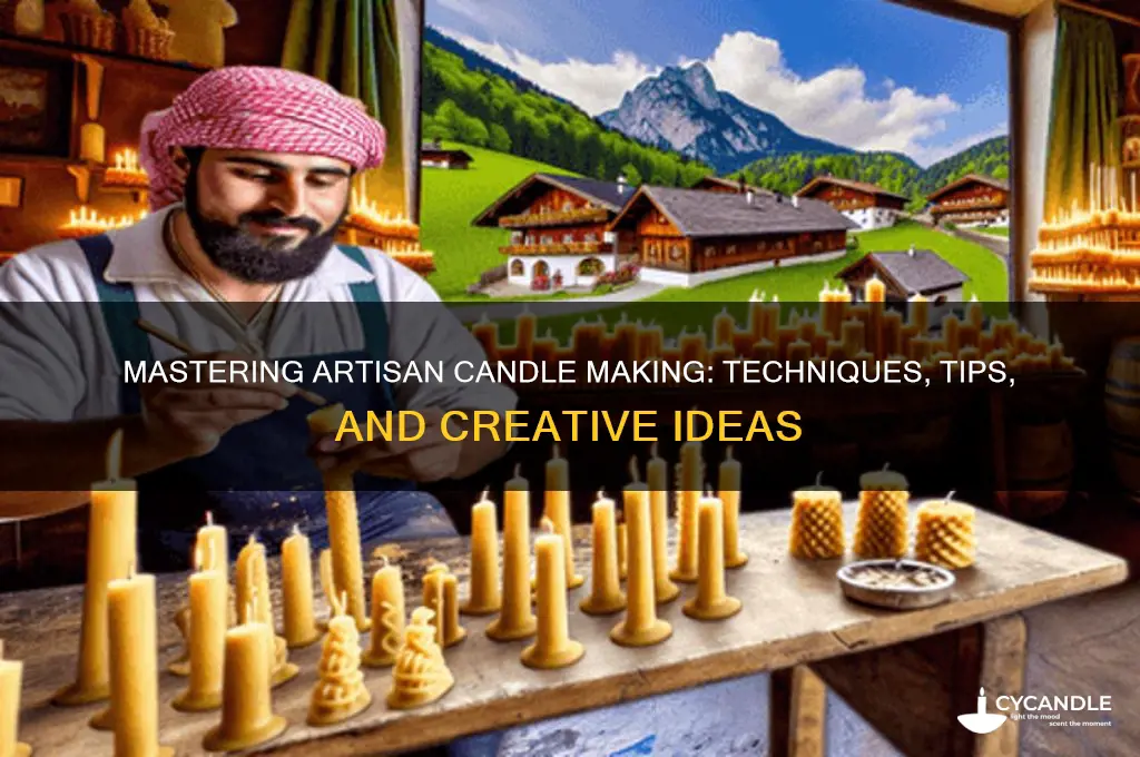 how to make artisan candles