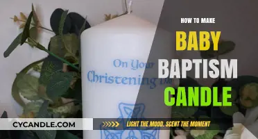 Crafting a Meaningful Baby Baptism Candle: A Step-by-Step Guide