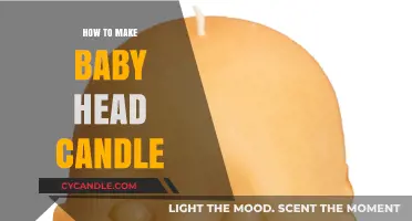 Crafting Unique Baby Head Candles: A Step-by-Step DIY Guide