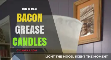 Crafting Bacon Grease Candles: A Unique DIY Lighting Guide