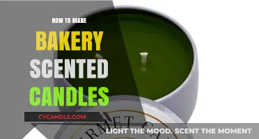 Crafting Bakery Bliss: A Guide to Making Scented Candles