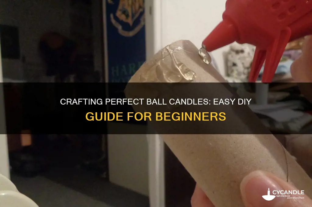 how to make ball candles