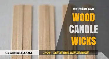 Crafting Balsa Wood Candle Wicks: A Step-by-Step DIY Guide